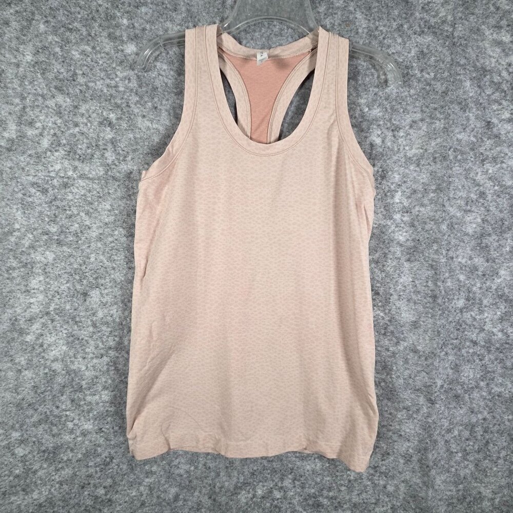 Athleta Women's Athletic  Racerback Tank Top Pink  Size S Moisture Wicking